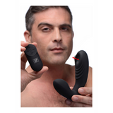 Prostata-Vibrator P-Thump mit Klopffunktion, Fernbedienung und 7 Geschwindigkeiten Schwarz 11,2 cm