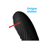Prostata-Vibrator P-Thump mit Klopffunktion, Fernbedienung und 7 Geschwindigkeiten Schwarz 11,2 cm