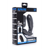 Prostata-Vibrator P-Thump mit Klopffunktion, Fernbedienung und 7 Geschwindigkeiten Schwarz 11,2 cm