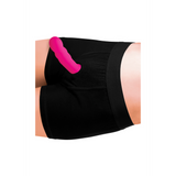 Dildo gewellt quetschbar Pink 16,2 cm