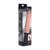 Realistischer Vibrator Auto Pounder stoßend mit Griff Hautfarbe 16,9 cm