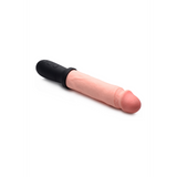 Realistischer Vibrator Auto Pounder stoßend mit Griff Hautfarbe 16,9 cm