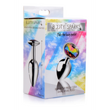 Analplug Regenbogen-Prisma Multicolor