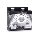Hodenring Ball Trap Metall Silber 11,1 x Ø 6 cm