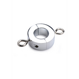 Hodenring Ball Trap Metall Silber 11,1 x Ø 6 cm