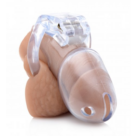 Peniskäfig Clear Captor mit Schlüsseln Durchsichtig 9 cm