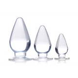 Analplug-Set Triple Cones 3 Teile Schwarz