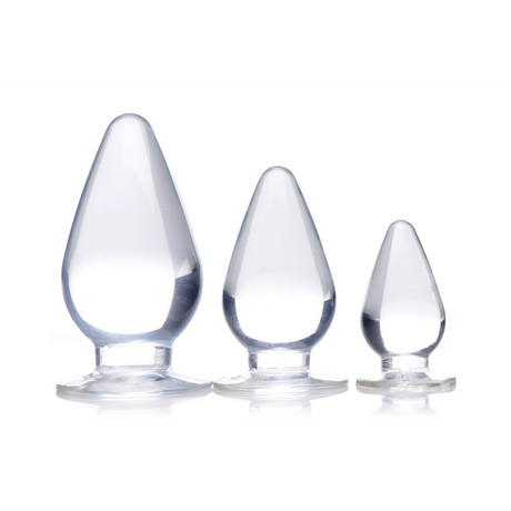 Analplug-Set Triple Cones 3 Teile