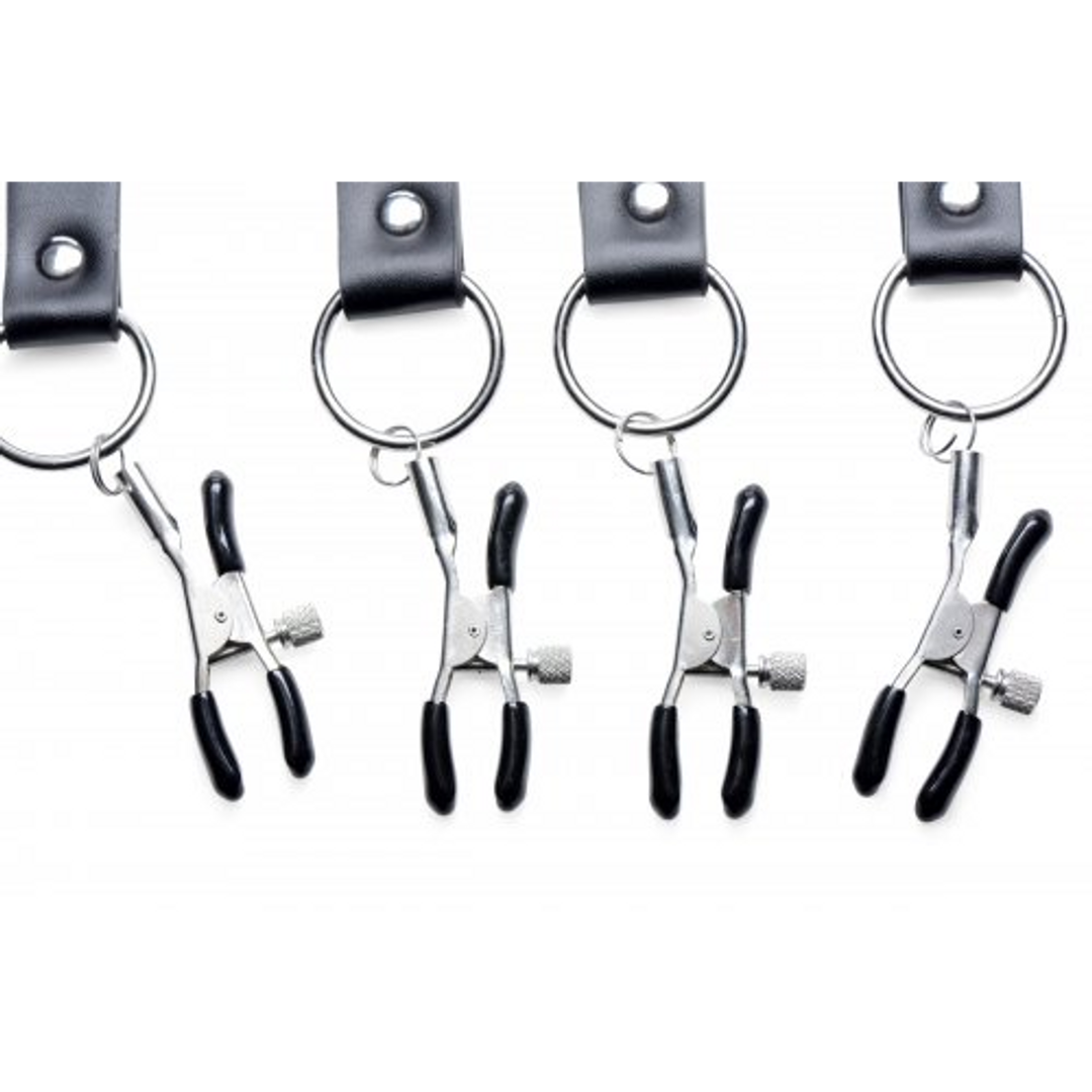 Labien-Spreizgurt Spread XL Schwarz 17 cm