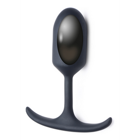 Analplug Premium Silikon mit Gewicht Schwarz – Ansicht 6