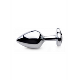 Analplug Herz Schwarz