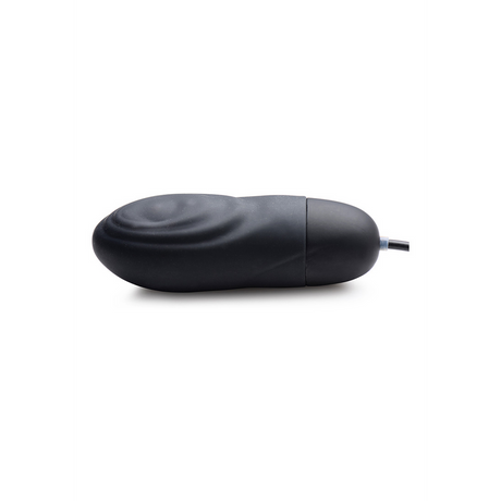 Bullet-Vibrator pulsierend Silikon mit Akku Schwarz 26 x Ø 3 cm