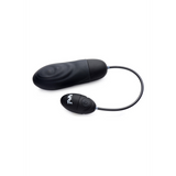 Bullet-Vibrator pulsierend Silikon mit Akku Schwarz 26 x Ø 3 cm