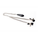 Nippelklemmen Titty Taunter mit gewichteter Perle Silber