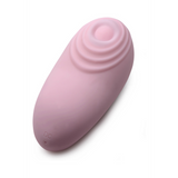 Auflegevibrator Pleasure Pulse pulsierend Silikon Pink 9,3 x Ø 4 cm