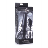 Analplug Ass-Pand aufblasbar Silikon Schwarz 12,7 x Ø 5,3 cm