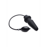 Analplug Ass-Pand aufblasbar Silikon Schwarz 12,7 x Ø 5,3 cm