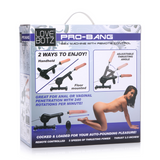 Sexmaschine Pro-Bang mit Fernbedienung Schwarz 45,7 cm