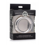 Penisring Mega Magnetize Edelstahl magnetisch Silber 7,6 cm