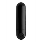 Vibrator Metallkugel mit 10 Geschwindigkeiten Schwarz 7,6 x Ø 2 cm