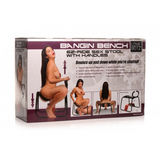 Sexstuhl Bangin Bench mit Griffen Schwarz 49,2 cm