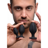 Anal-Set Triple Juicers Silikon Schwarz