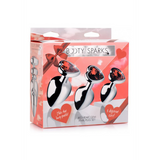 Analplug-Set Herz Rot