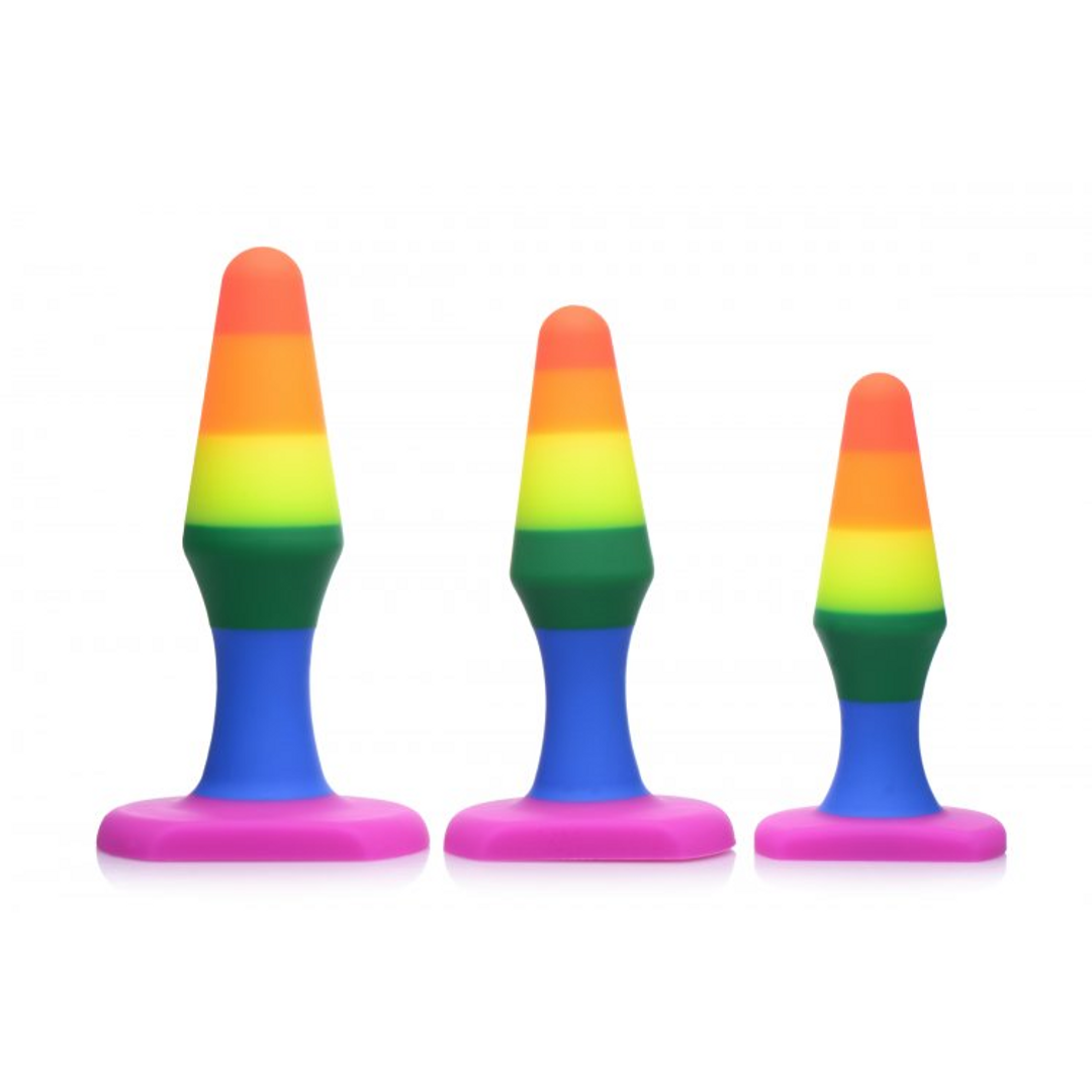 Anal-Set Silikon Multicolor