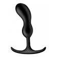 Prostata-Stimulator Premium Silikon mit Gewicht Schwarz – Ansicht 4