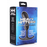 Prostata-Stimulator Premium Silikon mit Gewicht Schwarz