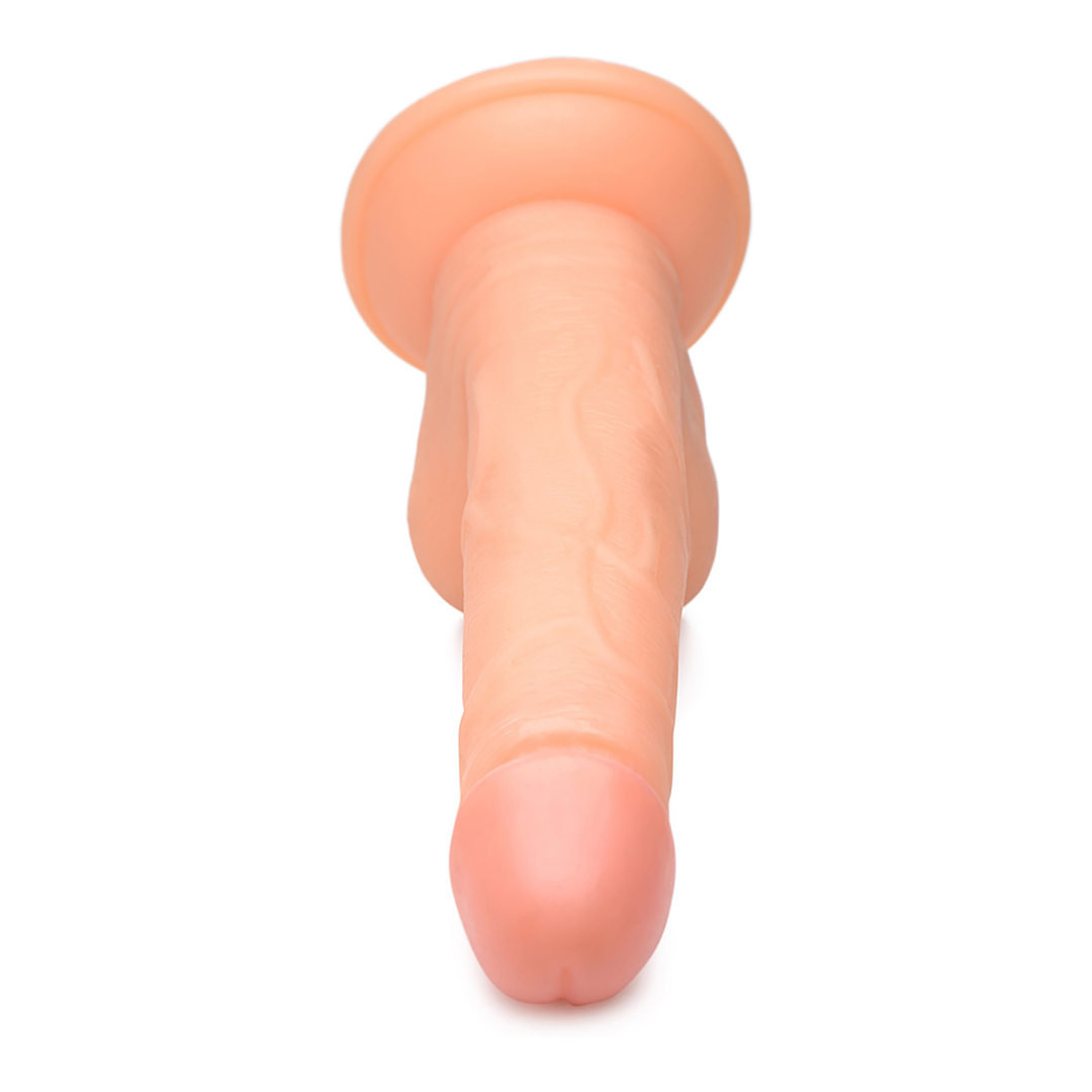 Dildo Pop mit Hoden Hautfarbe