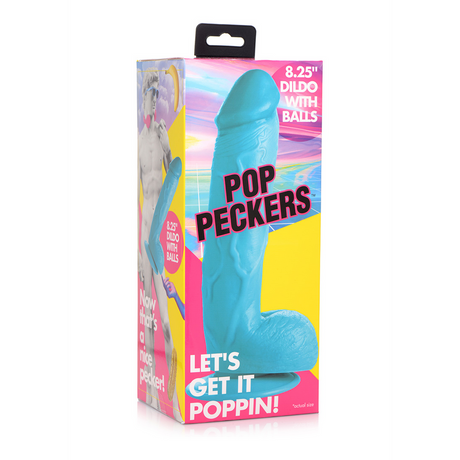 Dildo Pop mit Hoden