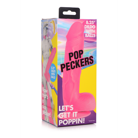 Dildo Pop mit Hoden