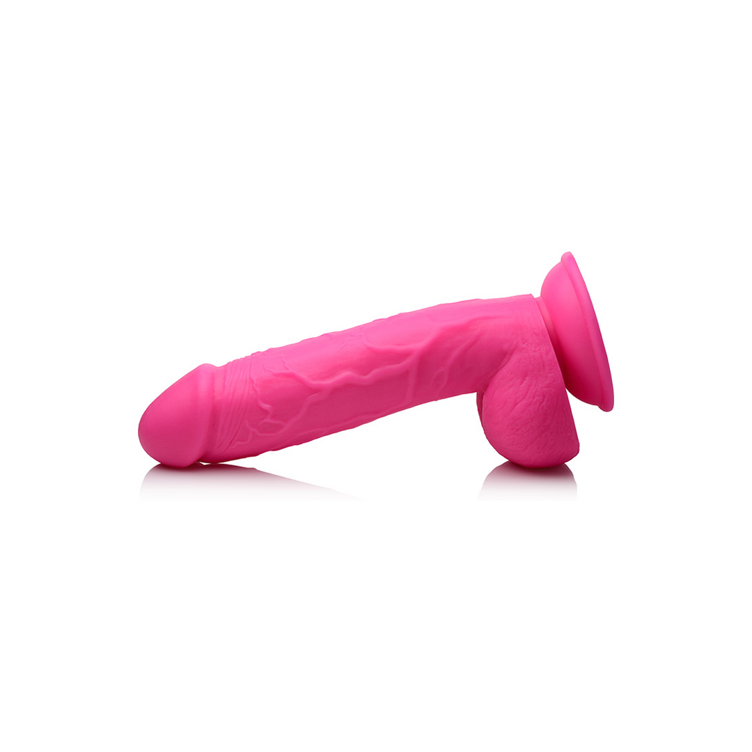 Dildo Pop mit Hoden Blau
