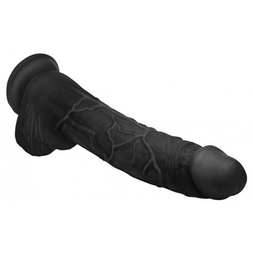 Dildo Hung Harry mit Hoden Schwarz