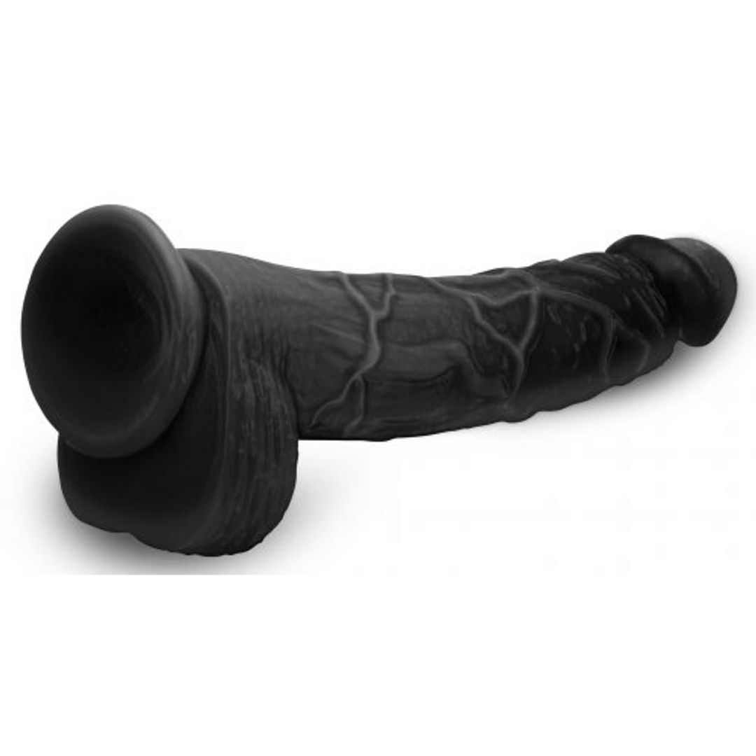Dildo Hung Harry mit Hoden Schwarz
