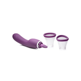 Vibrator Lickgasm leckend und saugend Violett 12,7 cm