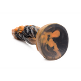Dildo Ravager gewellte Tentakel Silikon Orange 16,5 cm