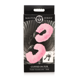 Handschellen mit Fell Pink