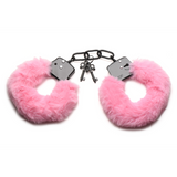 Handschellen mit Fell Pink