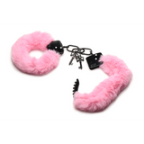 Handschellen mit Fell Pink