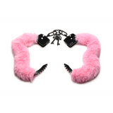 Handschellen mit Fell Pink