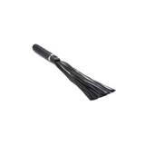 Dildo Vibra-Lasher vibrierend mit Flogger Silikon Schwarz 13,3 cm