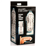 Masturbator Milker TPE mit Hodenriemen Durchsichtig 19,8 cm