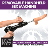Sexmaschine Bangin Bench Deluxe Schwarz 14 cm