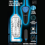 Masturbator Mini Handmelker Schwarz 28 cm