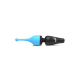 Massagestab Mini mit 3 Aufsätzen Schwarz