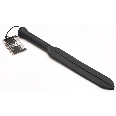 Paddle Silikon-Tawse Schwarz 38 cm
