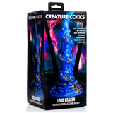 Dildo Kraken Silikon Blau 17,8 cm