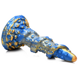 Dildo Kraken Silikon Blau 17,8 cm